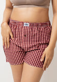 Woven Boxer - Mosaic Red